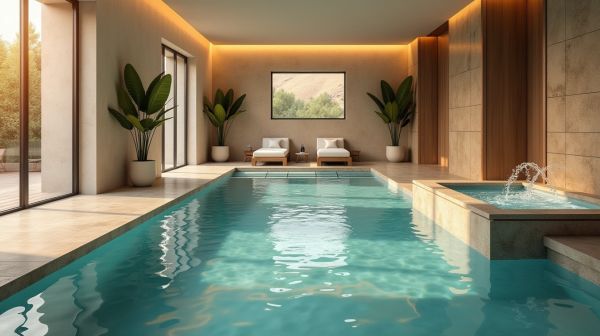 Retrouvez une maison avec jacuzzi intérieur pour un séjour relaxant